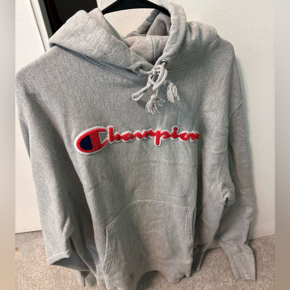 Champion Heather Gray Hoodie